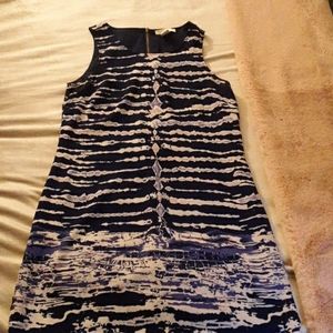 Beautiful navy blue midi dress size 6